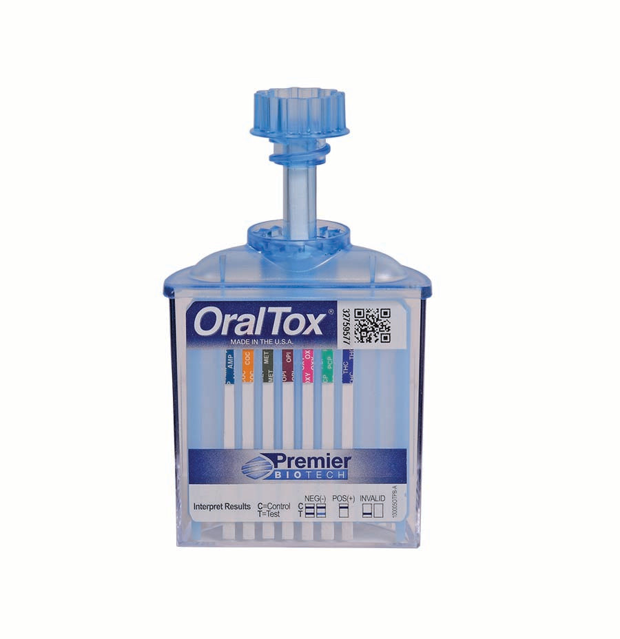 Instant Oral Fluid Drug Test (AMP, COC, METH, OPI, PCP)