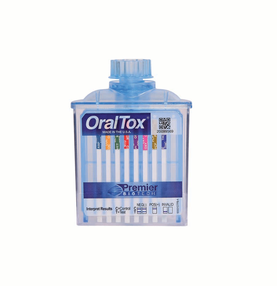 Instant Oral Fluid Drug Test (AMP, COC, METH, OPI, PCP)