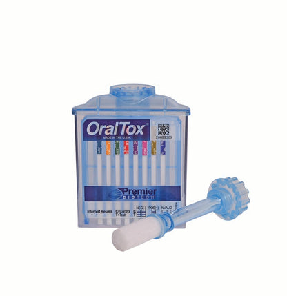 Instant Oral Fluid Drug Test (AMP, COC, METH, OPI, THC)