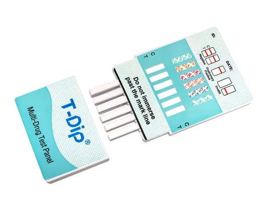 10 Panel Dip Card (AMP-BAR-BZO-COC-mAMP-MOP-MTD-OXY-PCP-THC)