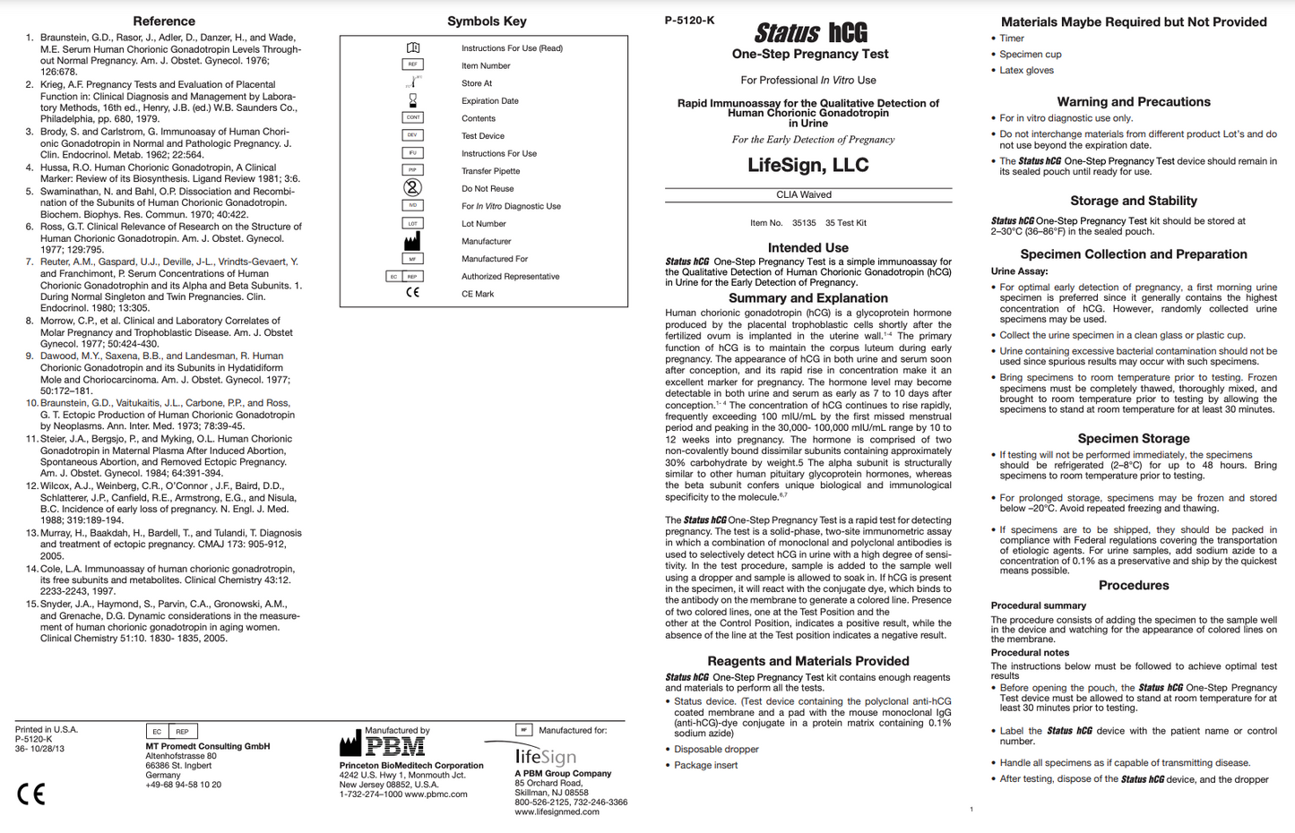 Pregnancy Test - hCG Urine