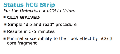 Pregnancy Test - hCG Strip